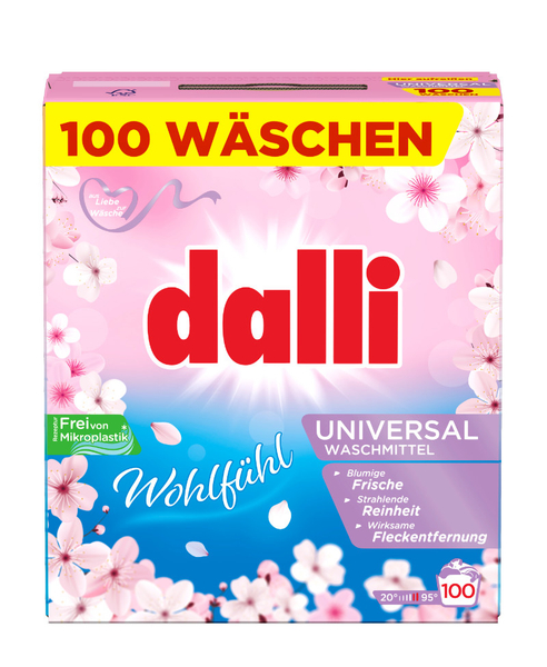 Fotoja e Detergjent për rroba Dalli, 100 larje, 6kg
