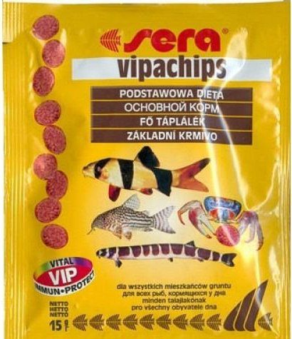 Fotoja e Ushqim për peshk Sera Vipachips, 15g
