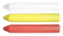 Fotoja e Set shkumësa teknik Topex, 13 x 85 mm, 3 copë, të bardhë / kuq / verdhë, Picture 1