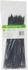 Fotoja e Organizues Techly Cable Tie Black, pako me 100 copë, Picture 1