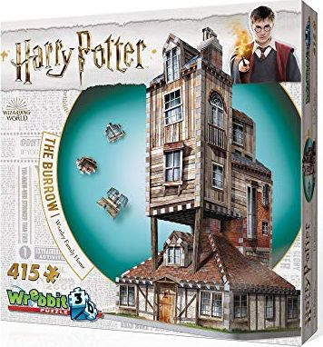 Fotoja e Puzzle Tactic: Harry Potter The Burrow, 3D, 280 elemente
