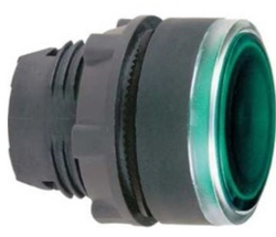Fotoja e Buton Schneider Electric ZB5AW333, i gjelbër