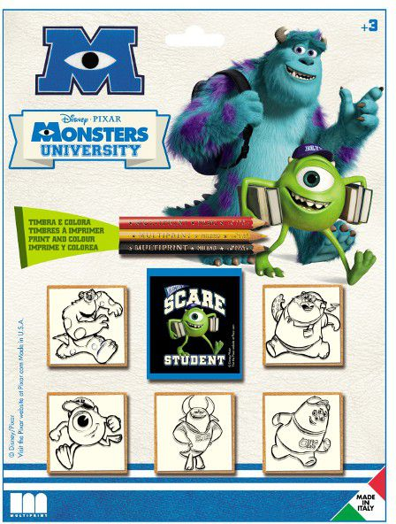 Fotoja e Pulla dekorative Multiprint Blister Stamps Monster U