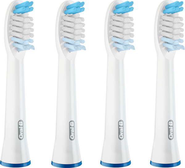 Fotoja e Set kokë furçash Oral-B Pulsonic Clean, të bardha, 4 copë