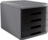 Fotoja e Organizator MyDesk Arda me 4 sirtarë, i hirtë/ i zi (model 18P4PN), Picture 1
