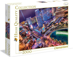 Fotoja e Puzzle Clementoni: Las Vegas, 2000 pjesë, +8 vjeç