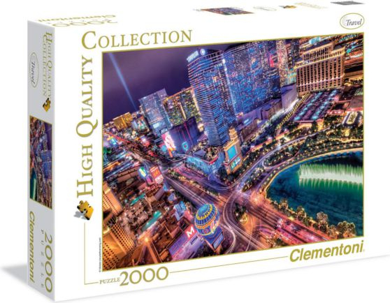 Fotoja e Puzzle Clementoni: Las Vegas, 2000 pjesë, +8 vjeç