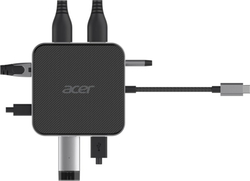 Fotoja e USB Hub Acer 7në1, 8K Multi Display, i zi