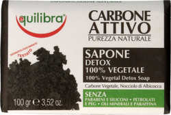 Fotoja e Sapun detoksifikues Equilibra Carbo Detox, 100% bimor, 100g