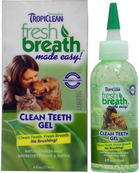 Fotoja e Xhel për kafshë shtëpiake Tropiclean Fresh Breath Clean Teeth, 118 ml