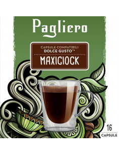 Fotoja e Pagliero çokollate e nxehte, kompatibile me Nescafè® Dolce Gusto® (16 kapsula)