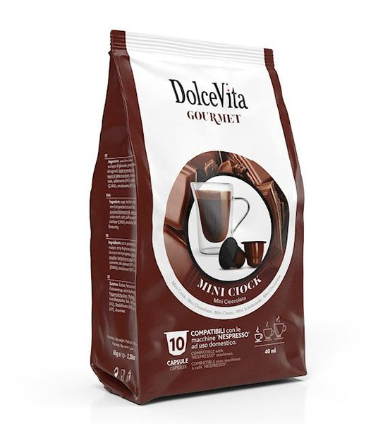 Fotoja e Dolce Vita Chocolate, përzierje kompatibile me Nespresso® (10 kapsula)