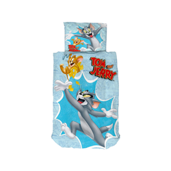 Fotoja e Këllëf jorgani dhe jastëku Tom and Jerry