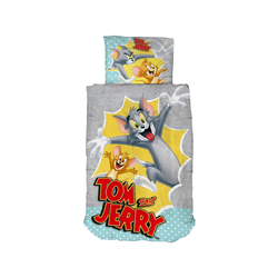 Fotoja e Këllëf jorgani dhe jastëku Tom and Jerry