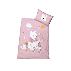 Fotoja e Këllëf jorgani dhe këllëf jastëku - 100x135cm - Winnie pooh