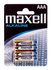 Fotoja e Bateri Maxell Alkaline LR-03 AAA, 4 copë, Picture 1