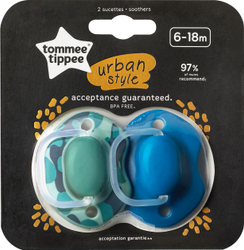 Fotoja e Memë qetësuese Tommee Tippee Urban, 6-18 m, 2 copë