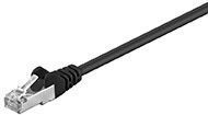 Fotoja e Kabllo rrjeti Goobay Patchcord, CAT5e, SF/UTP, 20m, e zezë