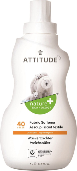 Fotoja e Zbutës rrobash Attitude Citricos, 40 doza