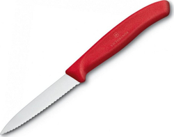 Fotoja e Thikë kuzhine për perime Victorinox, 8 cm, e kuqe