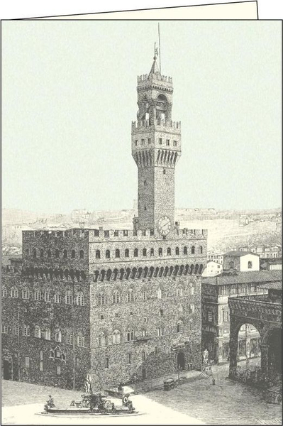 Fotoja e Kartolinë Rossi ITW 008 Firenze Piazza Signoria