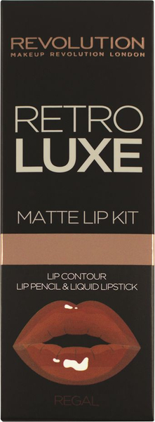 Fotoja e Set për buzë Revolution Retro Luxe, 2 copë