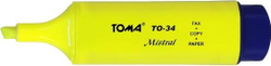 Fotoja e Marker Toma Mistral (10 copë) , e verdhë