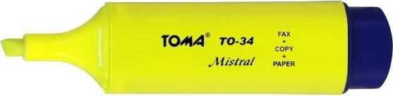 Fotoja e Marker Toma Mistral (10 copë) , e verdhë