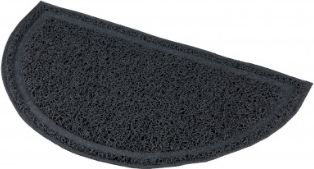 Fotoja e Shtresë për kuti tualeti për mace Trixie PVC, 59 × 35 cm, e zezë