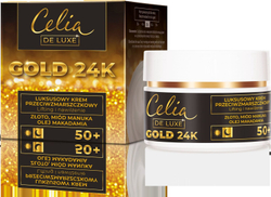 Fotoja e Krem për fytyrë Celia Gold 24K Luxury, anti-rrudha, 50+