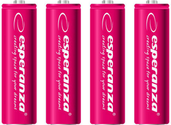 Fotoja e Bateri të rikarikueshme AA Esperanza, 2000mAh, 4 copë