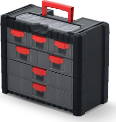 Fotoja e Organizues i veglave Kistenberg KMC401, 400 x 200 x 326 mm, 7 sirtarë, i zi