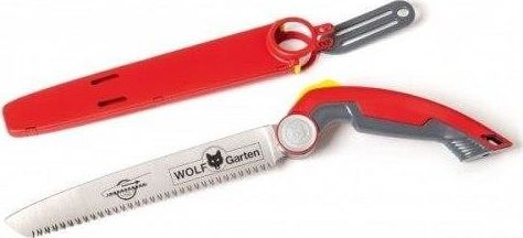Fotoja e Sharrë dore Wolf-Garten Power Cut Saw 275, me mbulesë, e kuqe