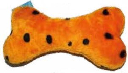 Fotoja e Lodër për qen Yarro Bone, 22cm, portokalli