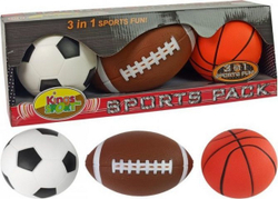 Fotoja e Set topa të buta sportive LEANToys