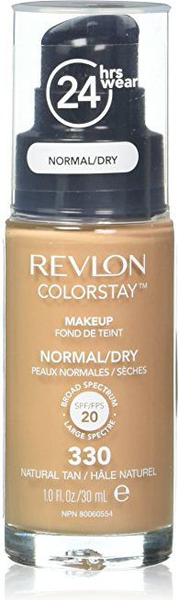 Fotoja e Krem pudër Revlon ColorStay Normal / Dry Skin, 330 Natural Tan, 30ml