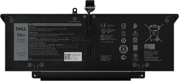 Fotoja e Bateri për laptop Dell, 52WHR, 4 Cell