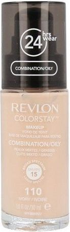 Fotoja e Pudër e lëngshme Revlon Colorstay për lëkurë të yndyrshme 110 Ivory, 30ml
