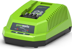 Fotoja e Karikues Greenworks për bateritë Greenworks 40 V, i gjelbër / i zi