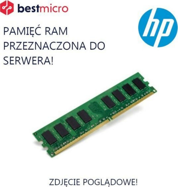 Fotoja e Memorie RAM HP 752368-081, DDR4, 8GB, 2133MHz, CL15, ECC RDIMM, e zezë