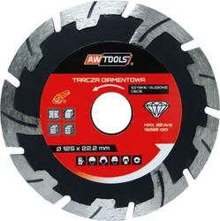 Fotoja e Disk prerës AWTools 125 x 22,2 mm (AW46125)