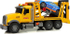 Fotoja e Set lodër kamion tërheqës + makinë LeanToys, i verdhë/ e kaltër, Picture 2