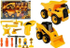 Fotoja e Set LeanToys - Mjetet e ndërtimit, të portokallta, Picture 1