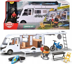 Fotoja e Set lodër Dickie Playlife Holiday Camper + Extras