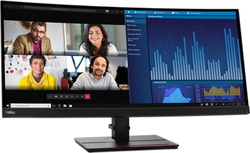 Fotoja e Monitor Lenovo ThinkVision P34w-20, 34.14", 3440 x 1440 (UWQHD), 60Hz, i zi