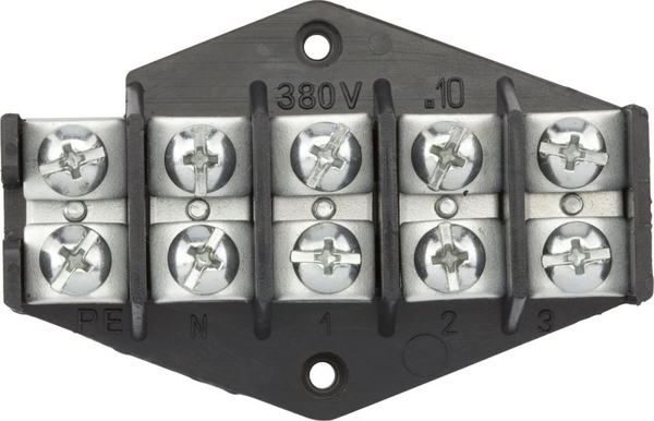 Fotoja e Akesor lidhës Elektro-Plast Nasielsk, 5x10mm2, 0963-00, i zi