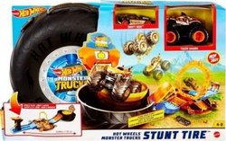 Fotoja e Set lodra Hot Wheels Trucks - Stunt tire (GVK48)
