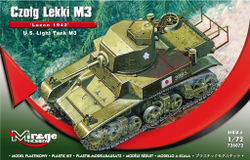 Fotoja e Model Mirage M3 Luzon 1942 – Tank i lehtë amerikan, 1/72
