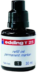 Fotoja e Ngjyrë për markerë Edding, 30ml, e zezë
