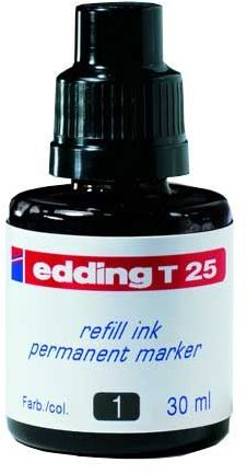 Fotoja e Ngjyrë për markerë Edding, 30ml, e zezë